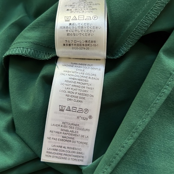 LAUREN RALPH LAUREN Chiffon One-Shoulder Dress - Picture 13 of 15